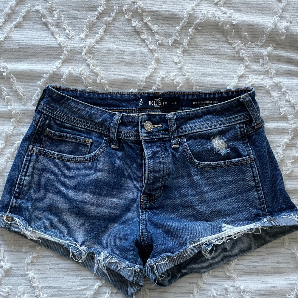 Denim shorts